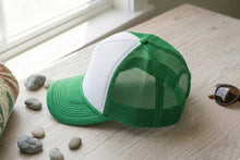 Load image into Gallery viewer, Green Room Sun Waves Trucker