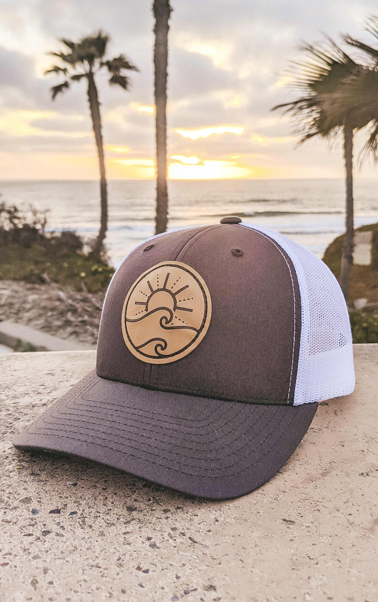 Sunny Patch Trucker Hat-Charcoal – Four Boys of Summer LLC display picture 2