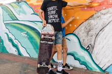 Load image into Gallery viewer, Youth Skate/Surf/Snow Repeat Tee
