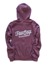 Load image into Gallery viewer, 4BOS Style Zip Up Hoodie (Heather Maroon)