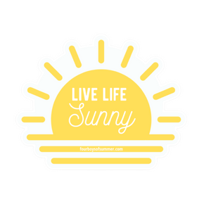 Live Life Sunny Sticker Pack