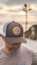 Load image into Gallery viewer, Sunny Patch Trucker Hat-Charcoal