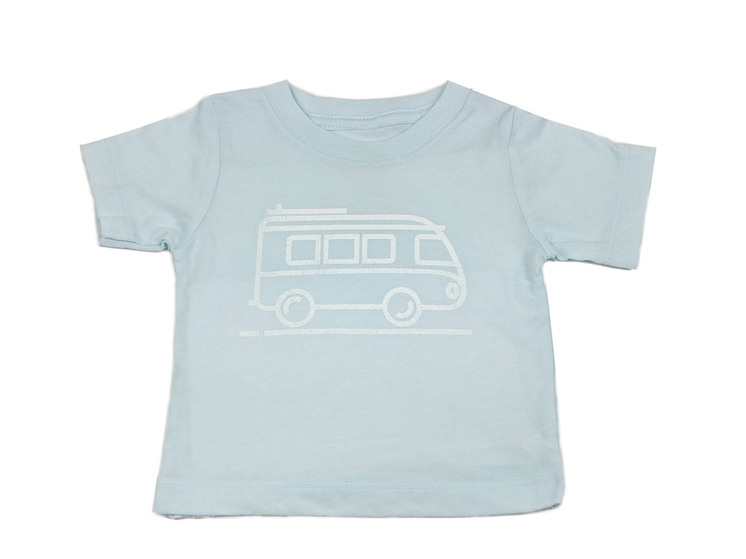 Baby Surf Bus Triblend Tee