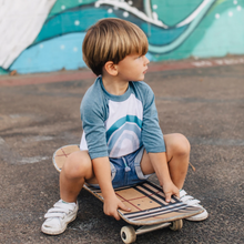 Load image into Gallery viewer, Toddler Coastal Rainbow 3/4 Sleeve Tee