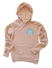 Load image into Gallery viewer, Peach Coastal Rainbow Hoodie