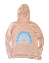 Load image into Gallery viewer, Peach Coastal Rainbow Hoodie