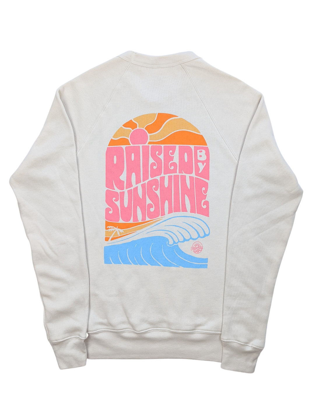 Raised By Sunshine Sweatshirt (Heather Dust)