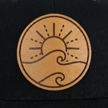 Load image into Gallery viewer, Sunny Patch Trucker Hat- Black

