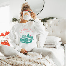 Load image into Gallery viewer, Oh What Fun Holiday Truck Sweatshirt (Adult Unisex)
