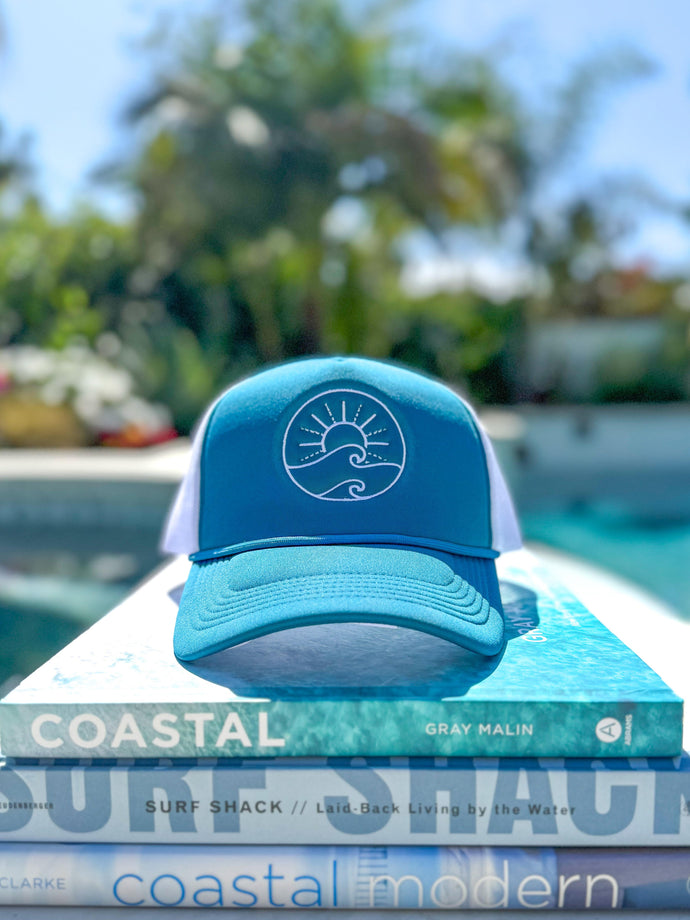 Emerald Bay Sun Waves Trucker