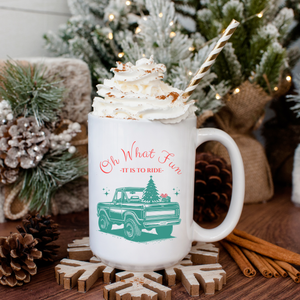 "Oh What Fun" Holiday Mug