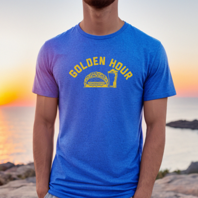 Golden Hour Taco & Beer T-shirt