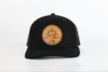 Load image into Gallery viewer, Sunny Patch Trucker Hat- Black

