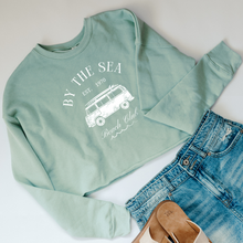 Load image into Gallery viewer, By the Sea Cropped Sweatshirt
