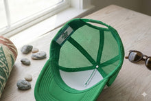 Load image into Gallery viewer, Green Room Sun Waves Trucker
