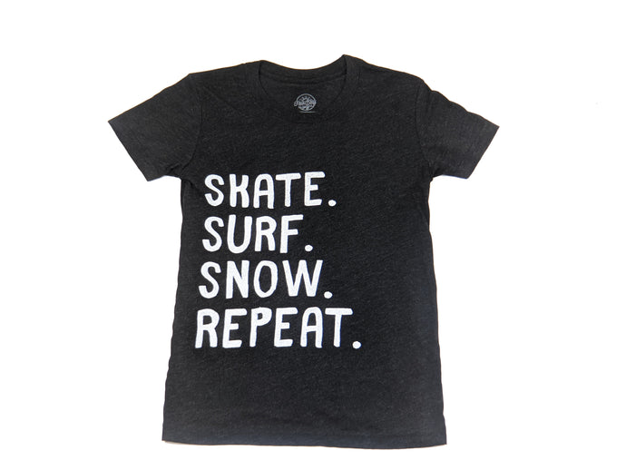 Youth Skate/Surf/Snow Repeat Tee