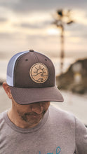 Load image into Gallery viewer, Sunny Patch Trucker Hat-Charcoal
